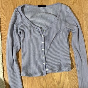 Brandy Melville lavender long sleeve sweater
